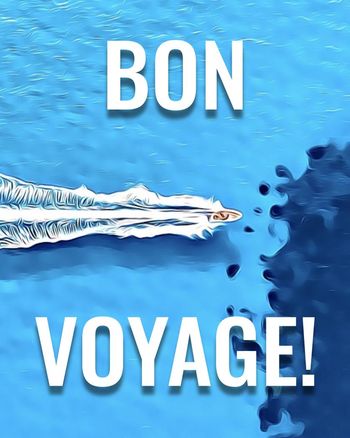 Use Bon voyage
