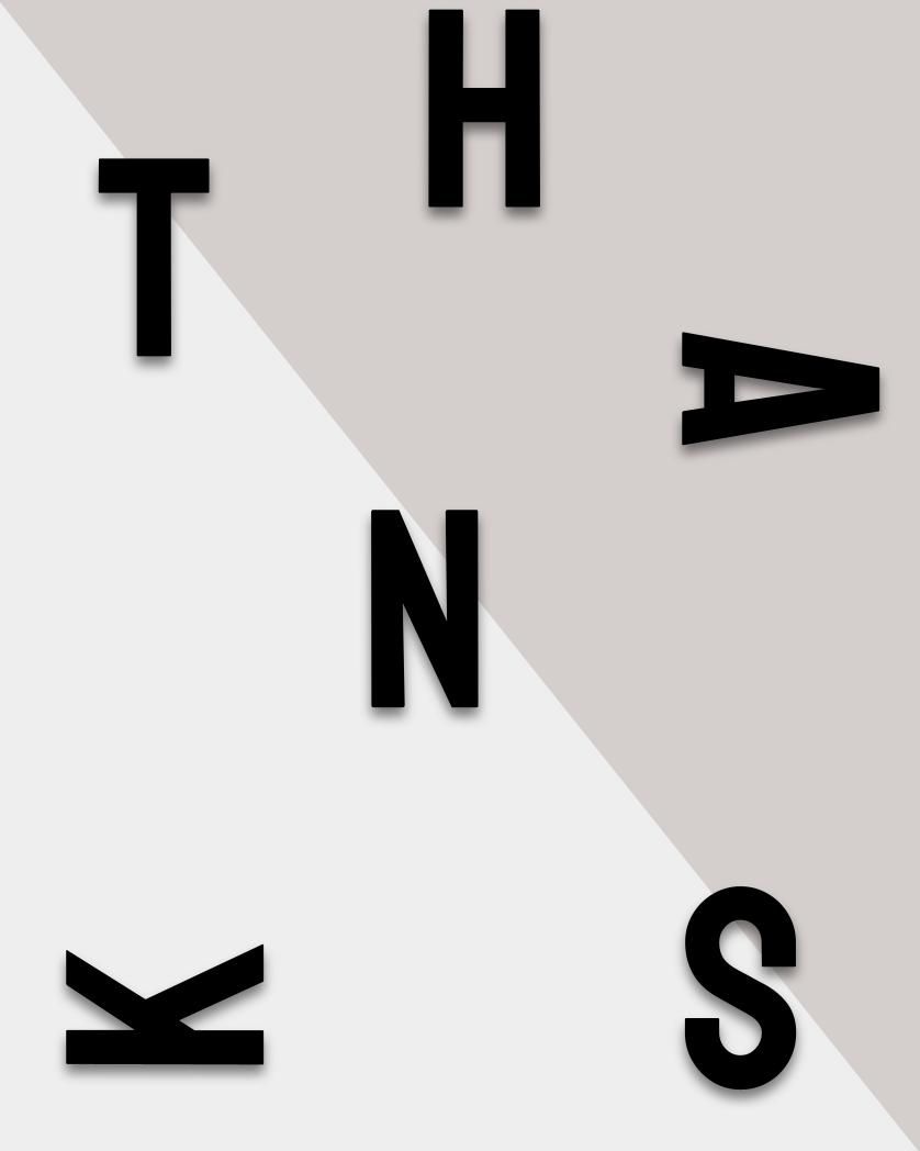 Card design "Thanks"