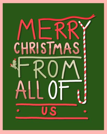 Use merry christmas from all of us