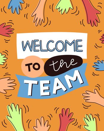 Use welcome to the team