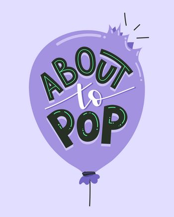 Use about to pop