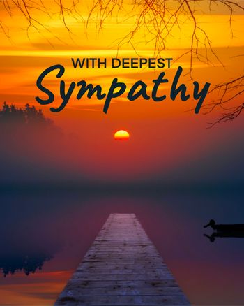 Use with deepest sympathy