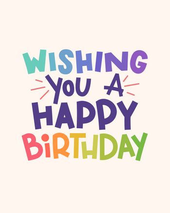 Use wishing you a happy birthday