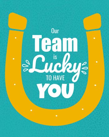 Use our team is lucky to have you