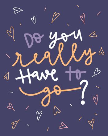 Use do you really have to go