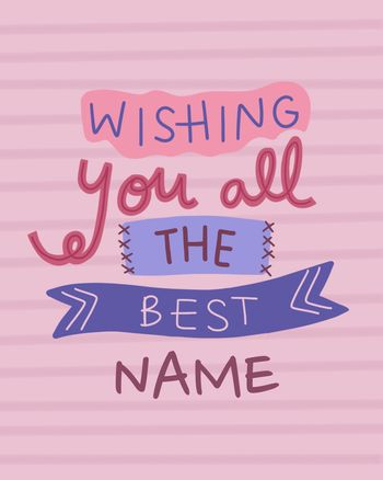 Use personalised wishing you all the best from all of us office card
