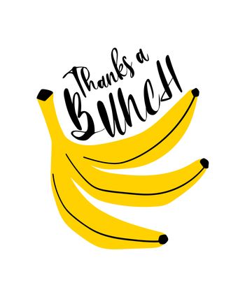 Use thanks a bunch