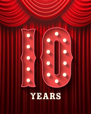 Use Year in Lights Work Anniversary 