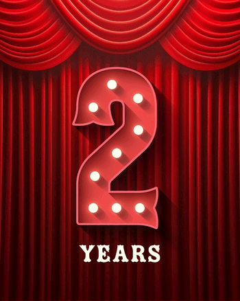 Use Year in Lights Work Anniversary 