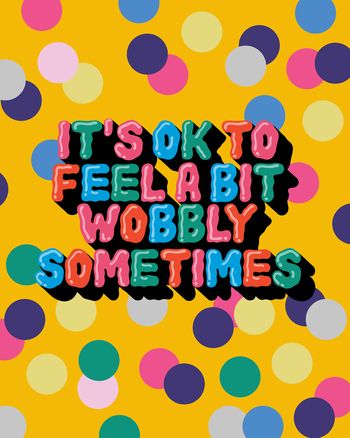 Use Jelly text - wobbly