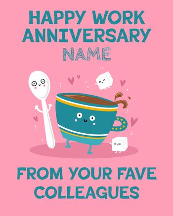 Use Work Anniversary Tea