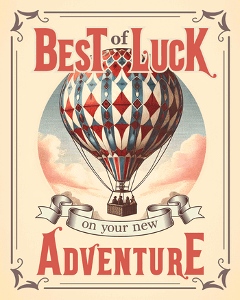 Use Balloon adventure leaving
