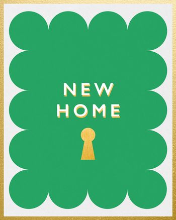 Use Classic Type Keyhole Gold details Card - group card