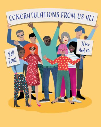 Use Team Congratulations - group congratulations ecard