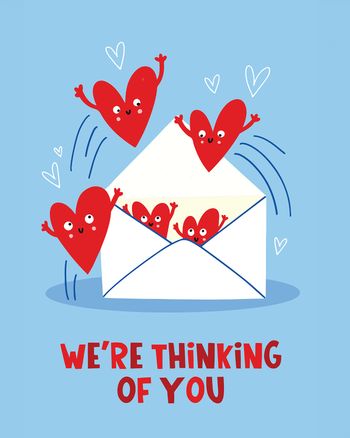 Use Sending love - group get well ecard