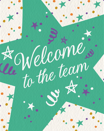 Use Group Welcome card