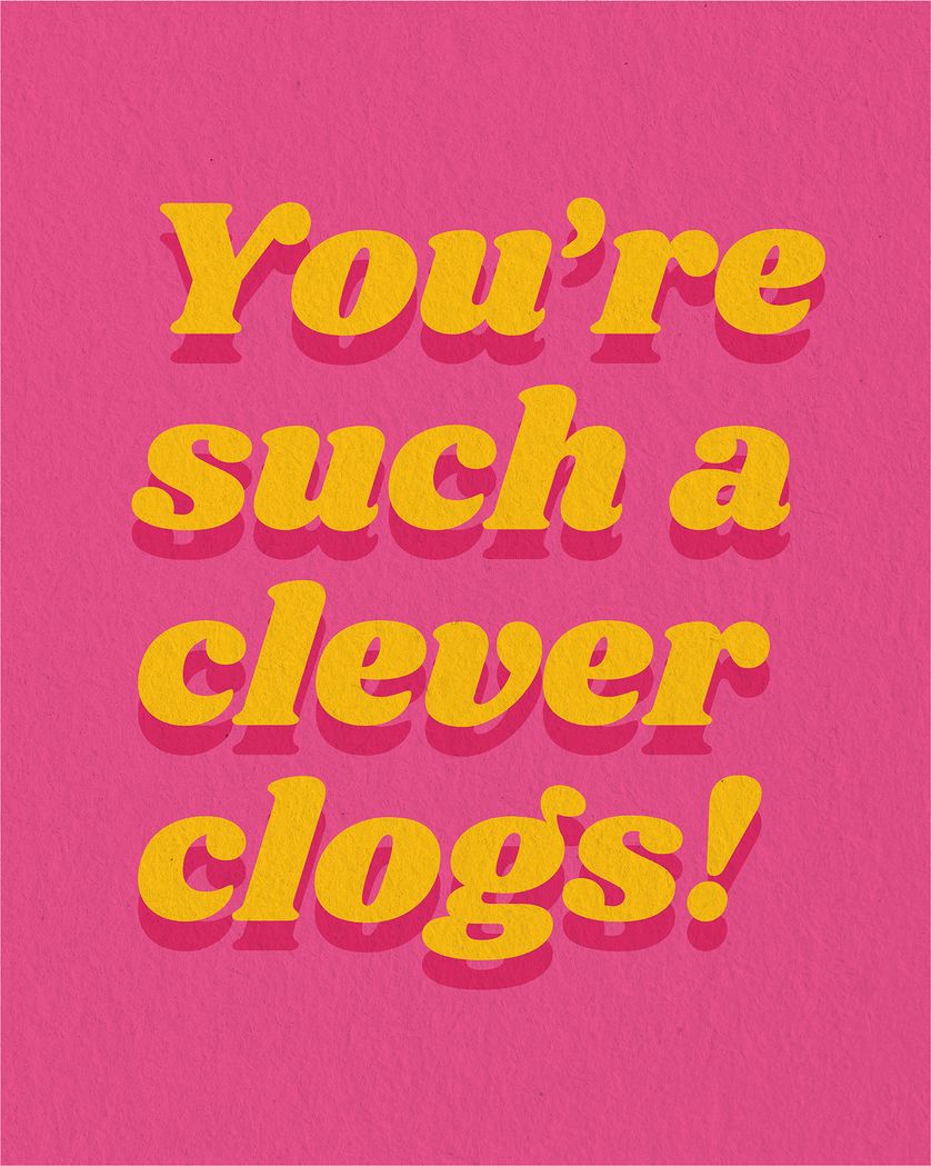 Card design "Group congratulations card"