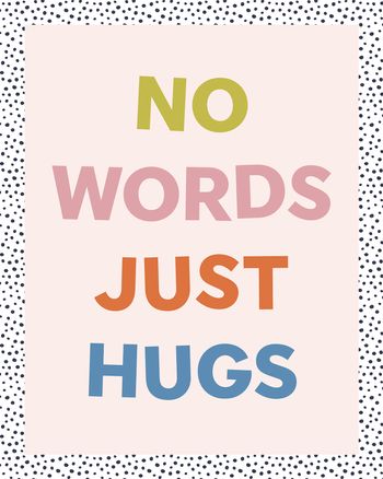 Use No words - group sympathy ecard