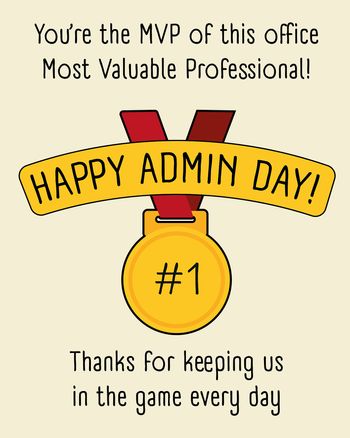 Use MVP - group admin day ecard