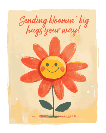 Use Bloomin lovely - group get well ecard