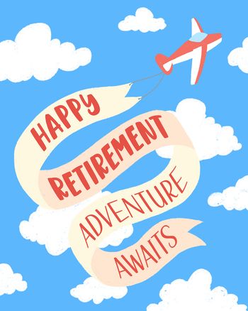 Use Plane Banner - Group Retirement Ecard