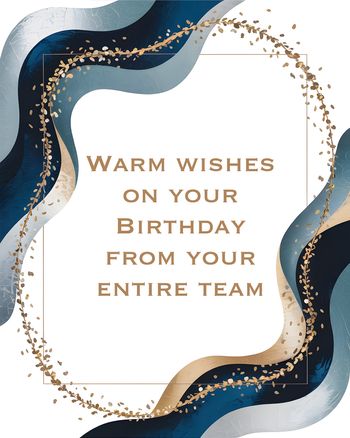 Use Corporate Birthday - group Birthday ecard