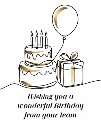 Use Corporate Birthday - group Birthday ecard