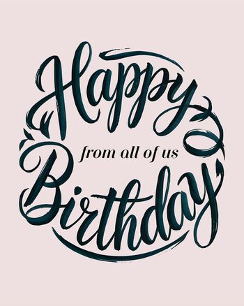 Use Corporate Birthday - group Birthday ecard