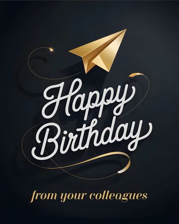 Use Corporate Birthday - group Birthday ecard