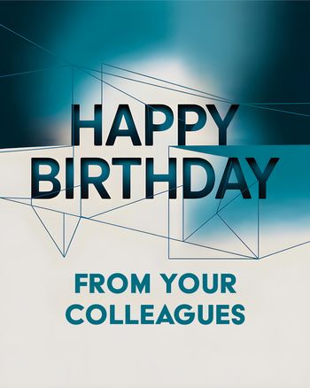 Use Corporate Birthday - group Birthday ecard