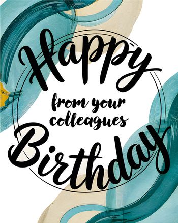 Use Corporate Birthday - group Birthday ecard