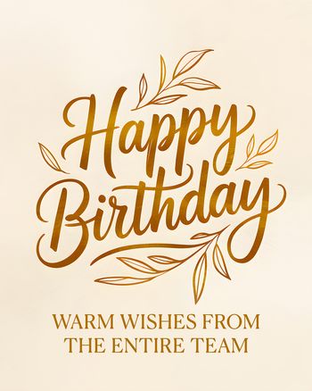 Use Corporate Birthday - group Birthday ecard