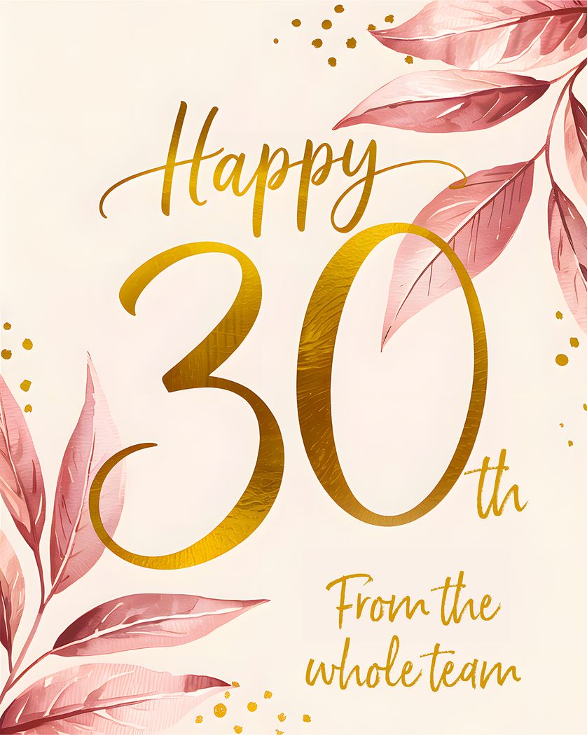 Card design "Corporate Birthday - group Birthday ecard"