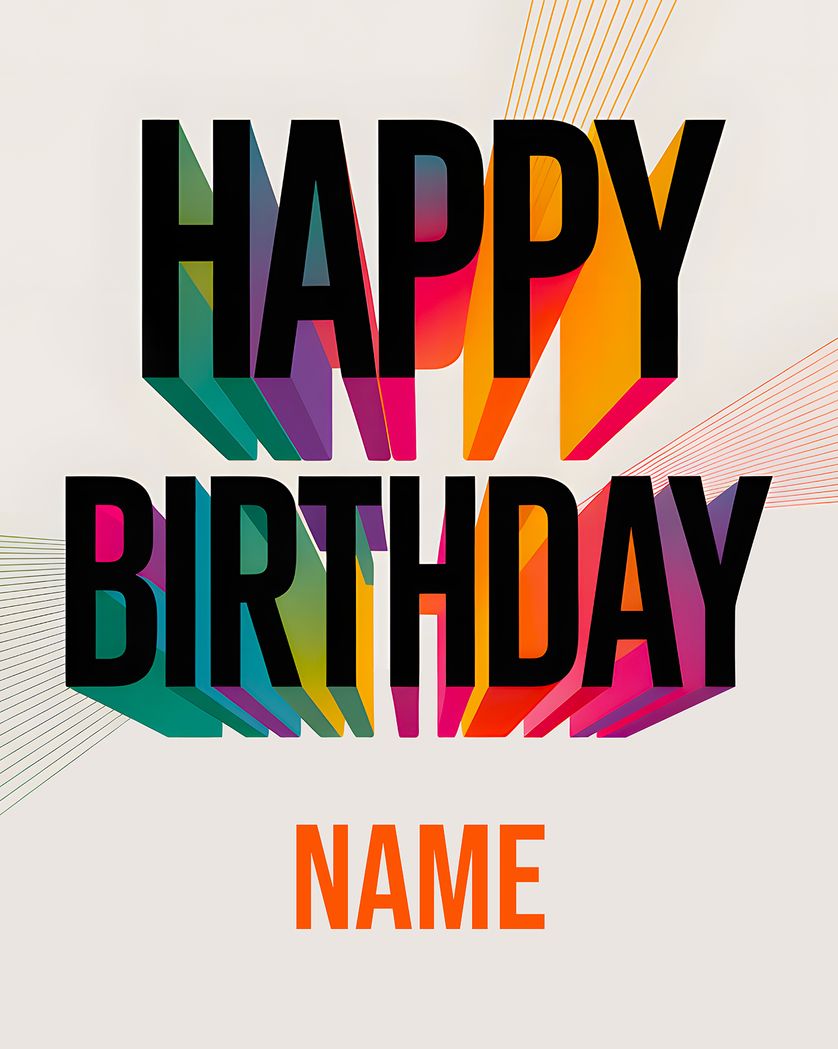 Card design "Corporate Birthday - group ecard"
