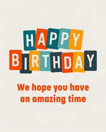Use Corporate Birthday - group ecard