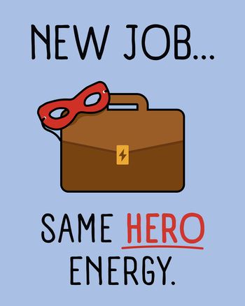 Use Caped crusader - group leaving ecard