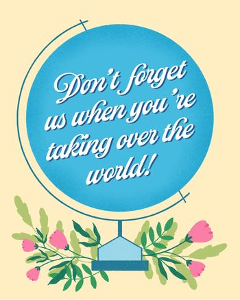 Use Global takeover - group leaving ecard