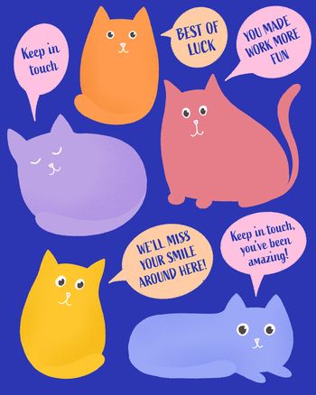 Use Furry team - group leaving card