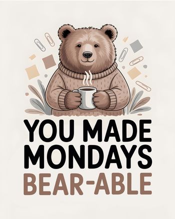 Use Bye bye bear - group leaving ecard
