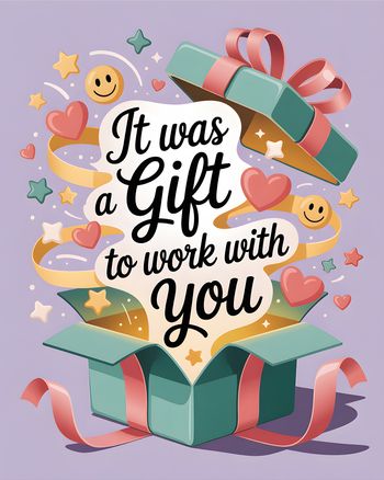 Use Gift explosion - group leaving ecard