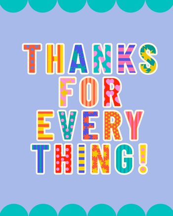 Use Pretty words - group leaving ecard