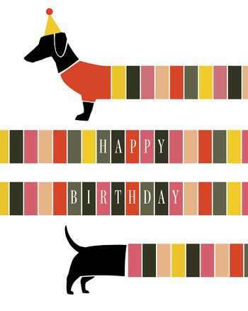 Use Birthday Sausage - group ecard