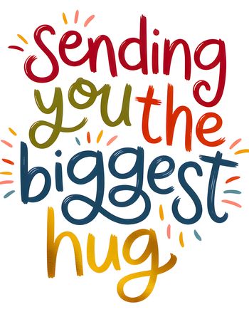 Use big hugs - group sympathy and get well ecard