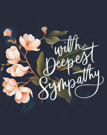 Use Night Blossom - group sympathy ecard