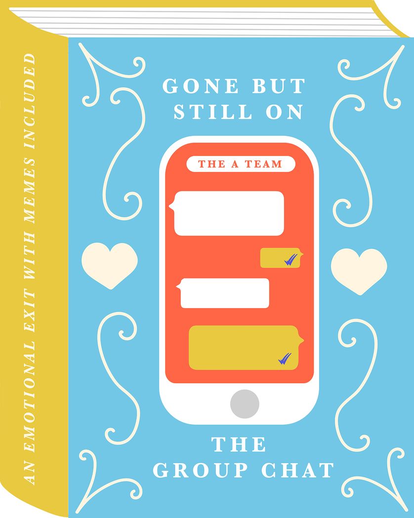 Card design "Book Club - group leaving ecard"