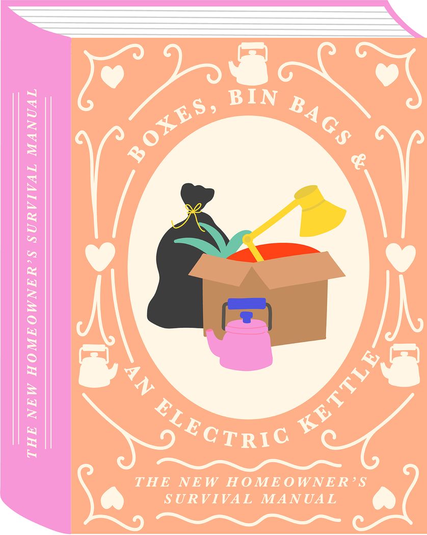 Card design "Novel idea - group new home ecard"