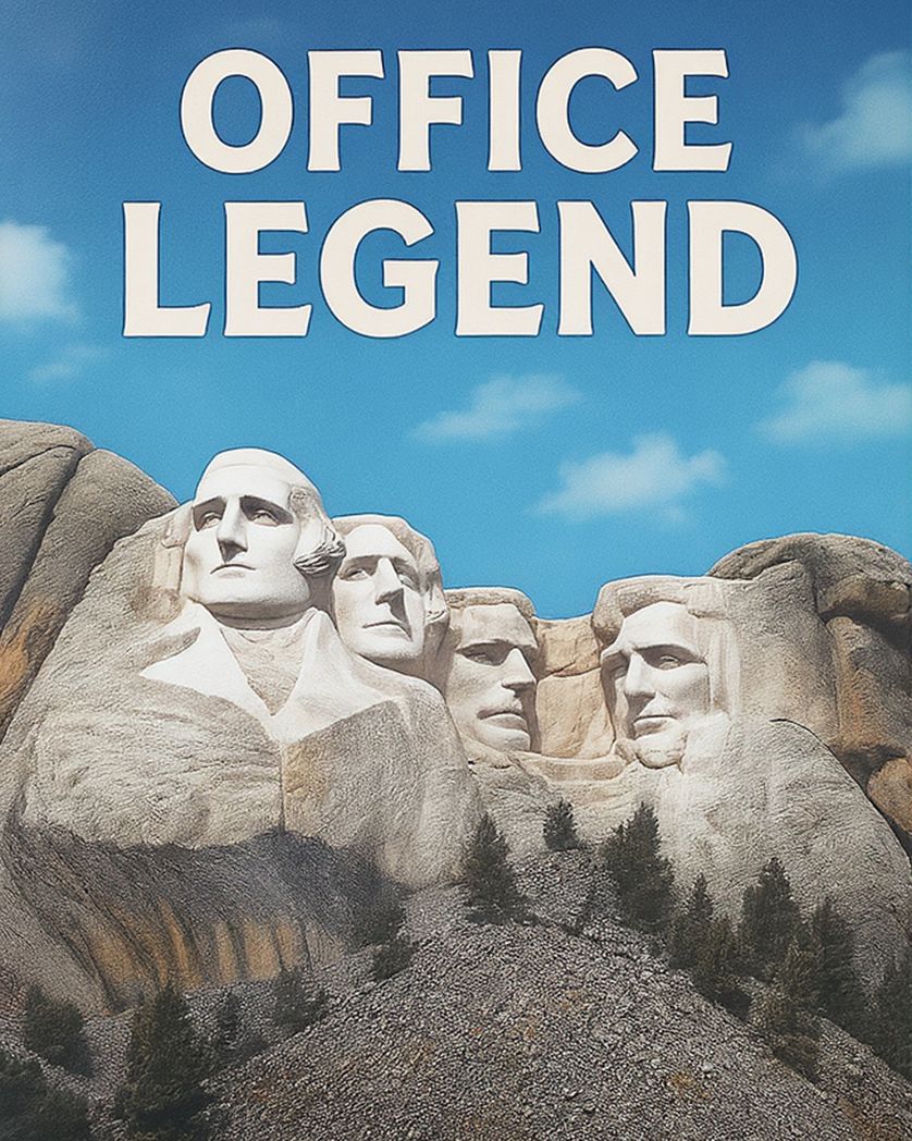 Card design "mount rushmore var 1"