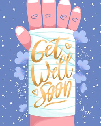 Use cast -  group get well ecard