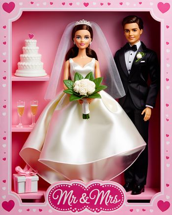 Use Dolly Bride - group AI wedding ecard