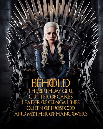 Use Mother of hangovers - AI group Birthday ecard